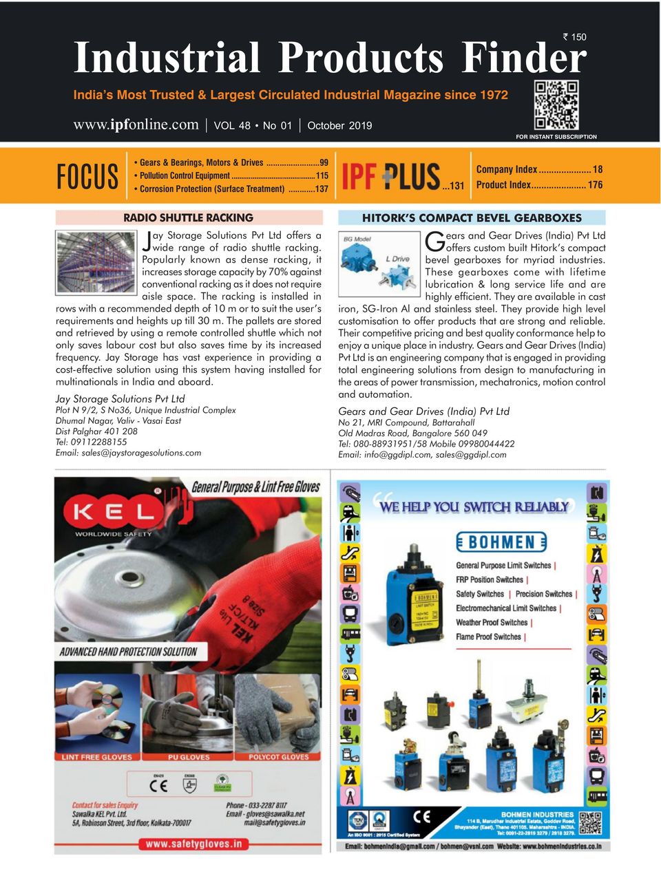 Industrial Products FinderOctober 2019 Magazine
